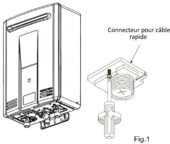 Rinnai V53DeN - Montage du régulateur - 2