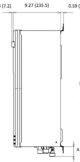 Rinnai V75iN - Dimensions - 5
