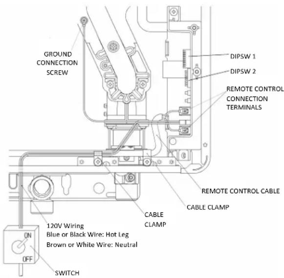 Rinnai V75iN - WARNING - 1
