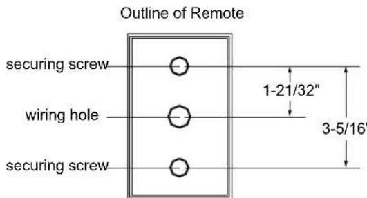 Rinnai RUCS65iP - Mounting the controller - 1