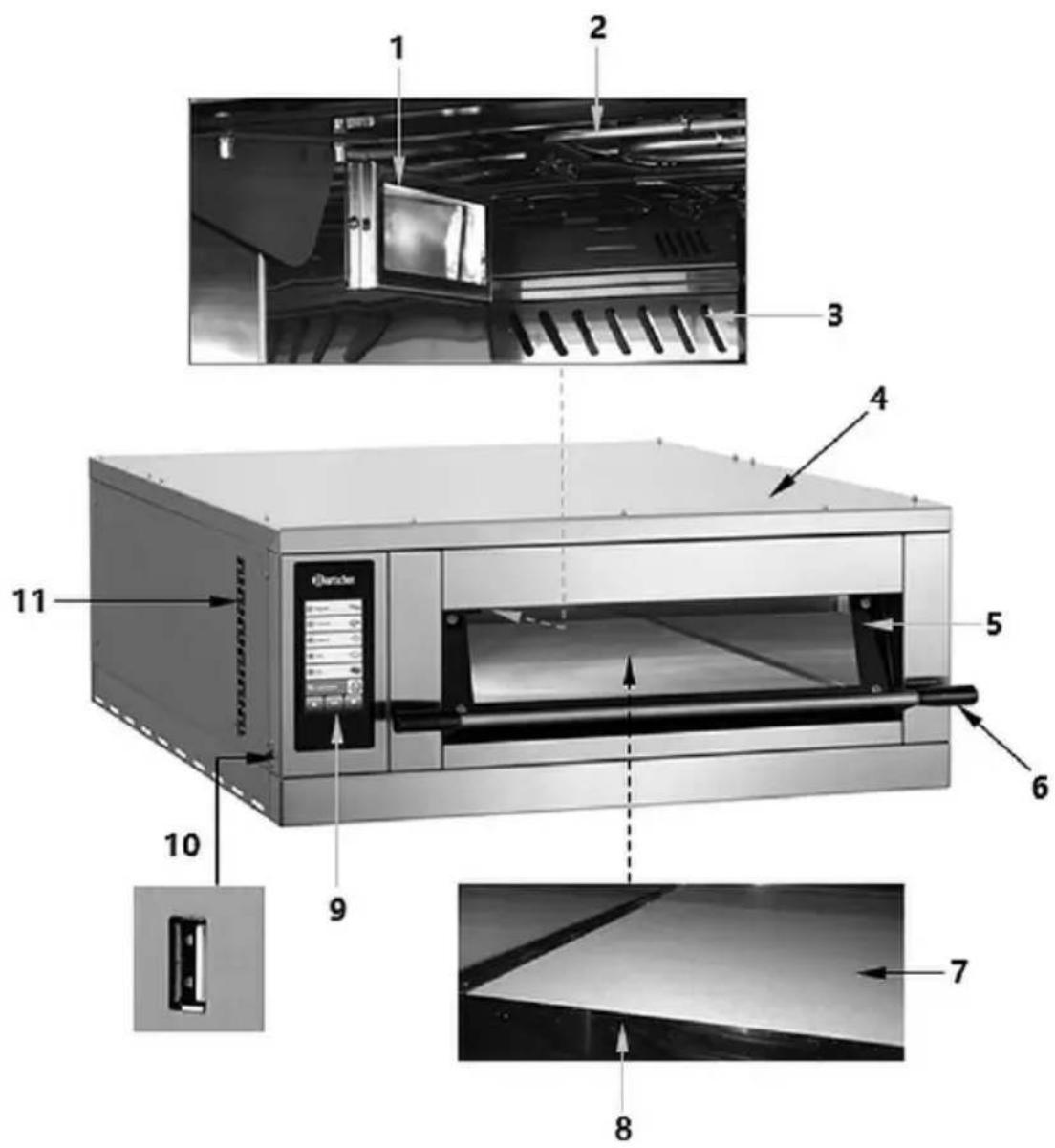 BARTSCHER CL60801 - Éléments de l'appareil - 1