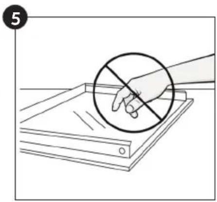 ROSIERES RFC3O5879PNI - Removal and Cleaning of the Glass Door (depends on model) - 5