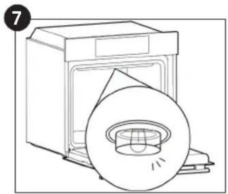 ROSIERES RFC3O5879PNI - Changing the Bulb (depends on model) - 7