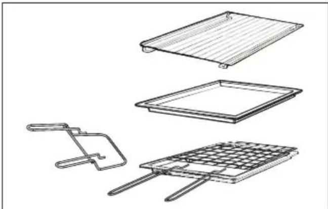 ROSIERES RFC3O5879PNI - Grill pan set (only if present) - 1