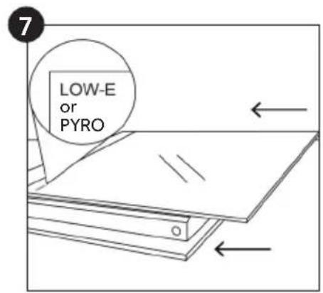 ROSIERES RFC3O5879PNI - Removal and Cleaning of the Glass Door (depends on model) - 7