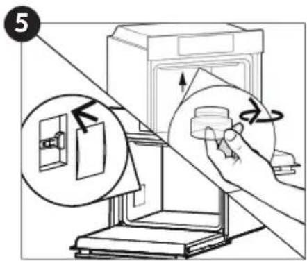 ROSIERES RFC3O5879PNI - Changing the Bulb (depends on model) - 5