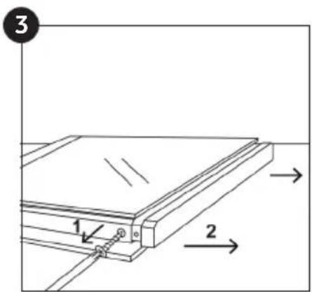 ROSIERES RFC303379PNI - REEMPLACEMENT DE L'AMPOULE - 1