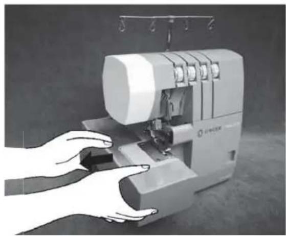 SINGER Heavy Duty HD0450S - To replace the cloth plate - 2