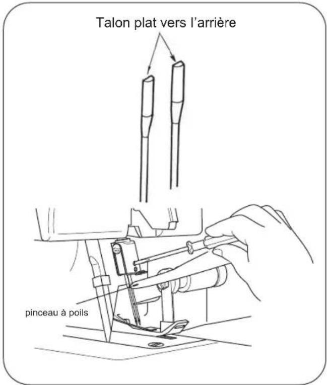 Technical diagram illustrating a mechanical assembly with numbered components and directional arrows indicating flow or movement.