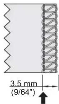 3.5 mm (9/64")