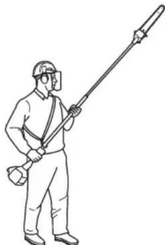 HUSQVARNA PAX1100 - Consignes de sécurité pendant le travail - 1