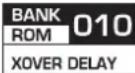 BEHRINGER Vverb Pro REV2496 - XOver Delay - 1