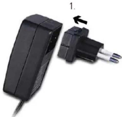 SONORO Prestige SO331 - De voeding aansluiten - 1