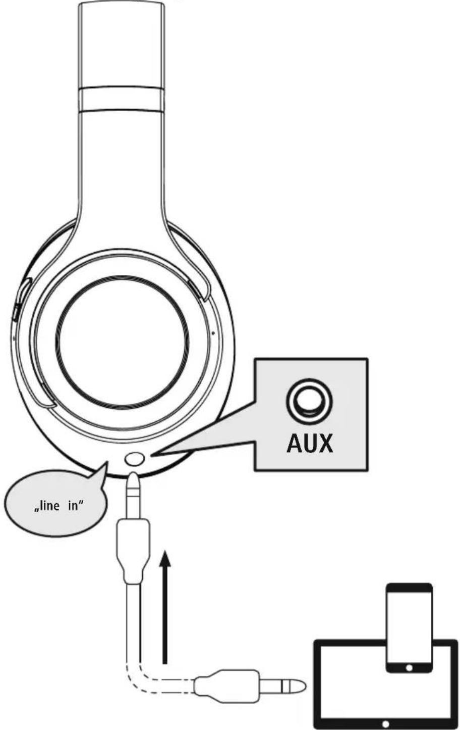 HAMA Passion Turn - Reprodução audio atraves de cabo audio - 1