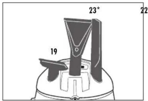 THOMAS Bravo 20 S Aquafilter - Geräteabbildung · Appliance diagram · Schéma de l'appareil · Apparaatafbeelding A keszülék és tartozékai · Figura aparatului · IV3o6paxenny npn6opa · 3OBniuni Bvrglaq npncrpo - 5
