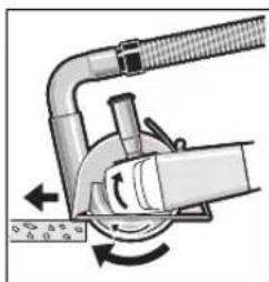 BOSCH GWS 18V10 Professional - Trennen von Stein (siehe Bild C) - 1