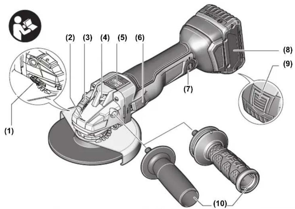 BOSCH GWS 18V10 Professional - 12