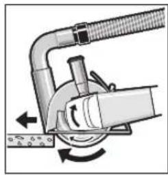 BOSCH GWS 18V10 Professional - Élimination des déchets - 6