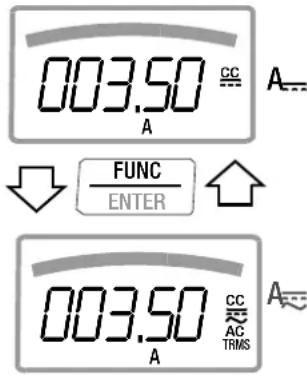 003.50 CC A FUNC ENTER 003.50 CC AC TRMS A