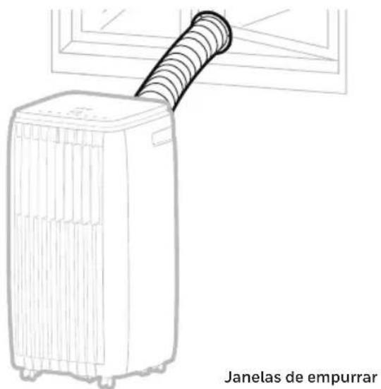 Janelas de empurrar