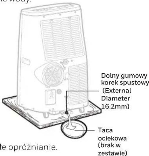 HONEYWELL HJ12CESVWK - Reczne opróznianie w trybach chłodzenia i osuszania - 1