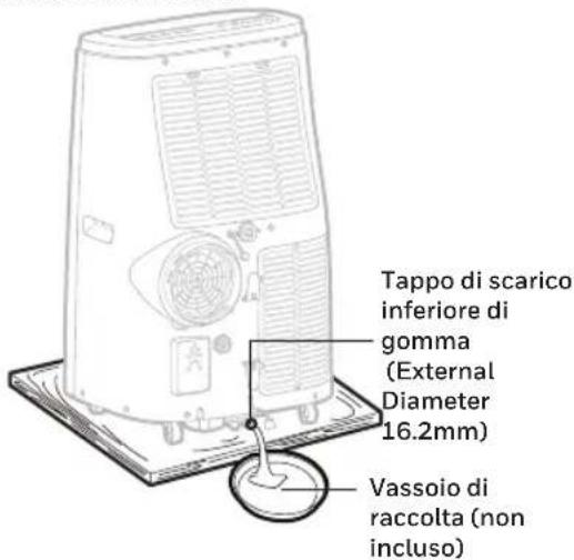 HONEYWELL HJ12CESVWK - Drenaggio manuale in modalità Raffreddamento, Deumidificazione - 1