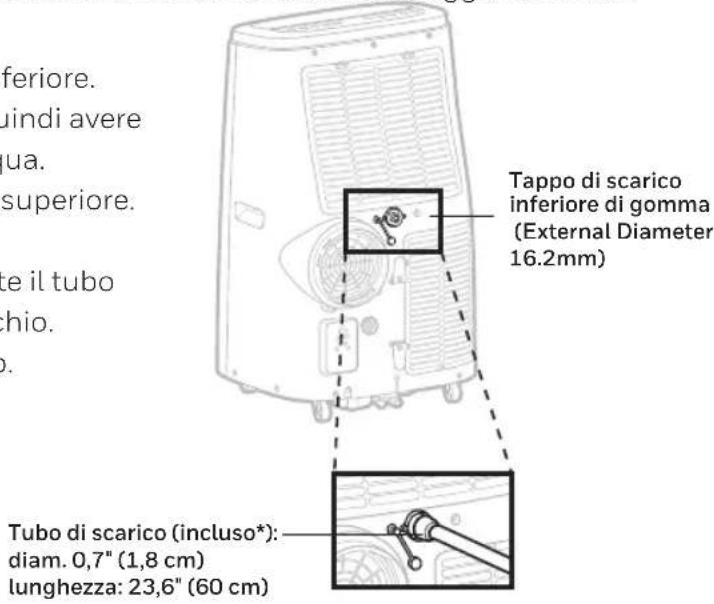 HONEYWELL HJ12CESVWK - Drenaggio continuo in modalità Deumidificatore - 1