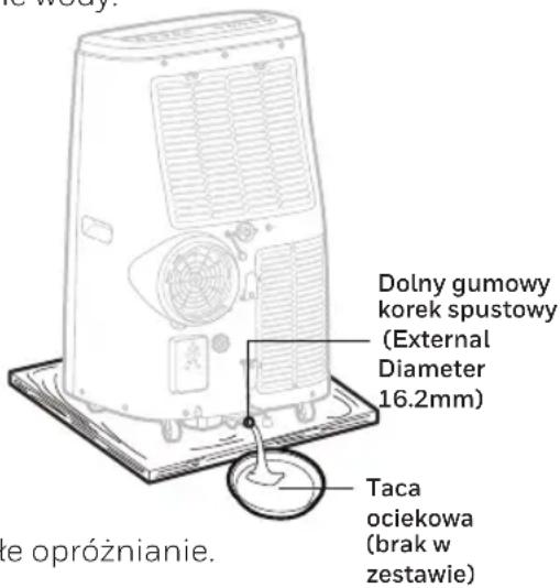 HONEYWELL HJ14CESAWK - Ręczne opróżnianie w trybach chłodzenia i osuszania - 1