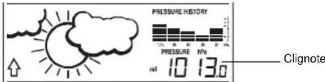 TFA Linea Plus 35.1144.01 - VALEUR De la pression atmospherique relative: - 1