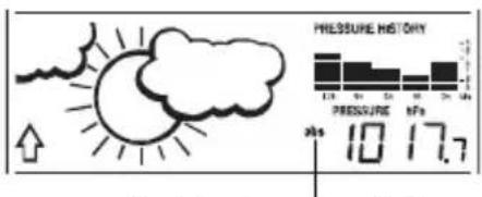 TFA Linea Plus 35.1144.01 - ABSOLUTE/RELATIVE AIR PRESSURE - 1