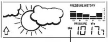 TFA Linea Plus 35.1144.01 - RELATIVER UND ABSOLUTER LUFTDRUCK - 1