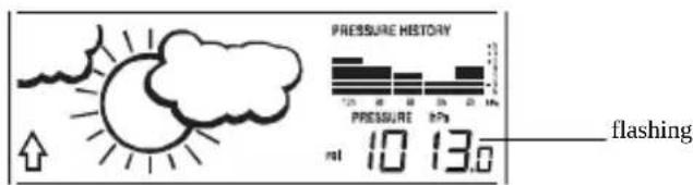 TFA Linea Plus 35.1144.01 - RELATIVE AIR PRESSURE REFERENCE VALUE SETTING - 1