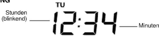 TFA Linea Plus 35.1144.01 - MANUELLE ZEITEINSTELLUNG - 1