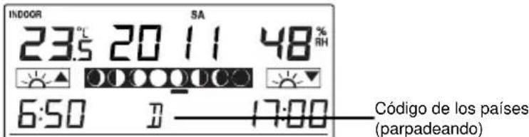 TFA Linea Plus 35.1144.01 - AJUSTE DEL LUGAR DE UBICACION PARA LA HORA DE SALIDA/PUESTA DEL SOL - 1