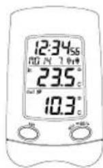 TFA Wave 30.3016.01 - HET TEMPERATUURSTATION: - 2