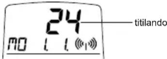TFA Wave 30.3016.01 - CONFIGURACION DEL FORMATO DE VISUALIZATION DE LA HORA EN LAS 12/24 HORAS: - 1