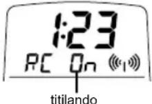 TFA Wave 30.3016.01 - CONFIGURACION DE LA SENAL DE RECEPCION DE LA HORA ON/OFF: - 1
