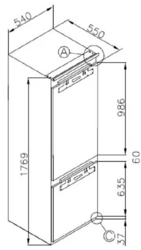 SMEG CB2485U - INSTRUCCIONES DE INSTALACIÓN - 2