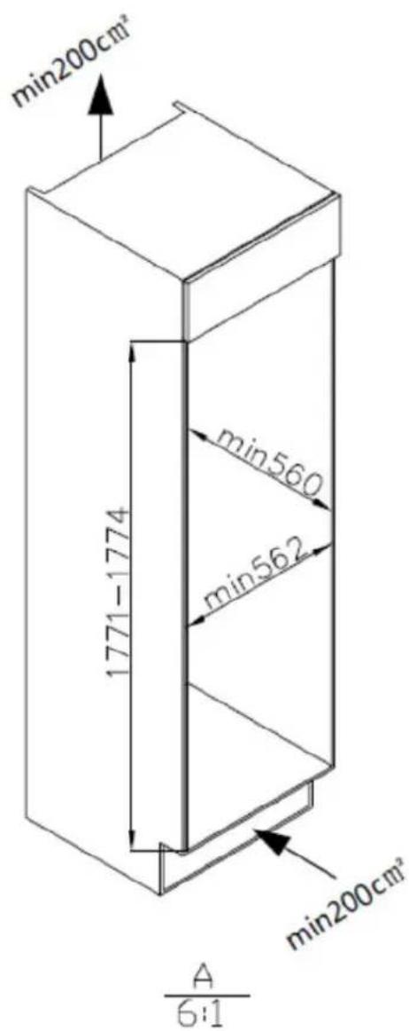 SMEG CB2485U - INSTRUCCIONES DE INSTALACIÓN - 1