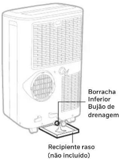 HONEYWELL HF09CESVWK - Drenagem continua para Modelo desumidificado - 1