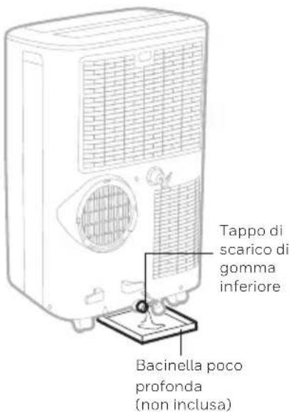 HONEYWELL HF09CESVWK - Drenaggio continuo per Modalità Deumidificatore - 1