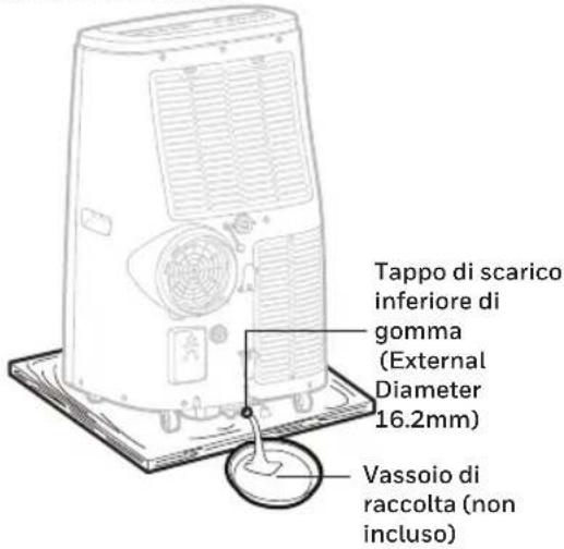 HONEYWELL HJ12CESAWK - Drenaggio manuale in modalità Raffreddamento, Deumidificazione - 1
