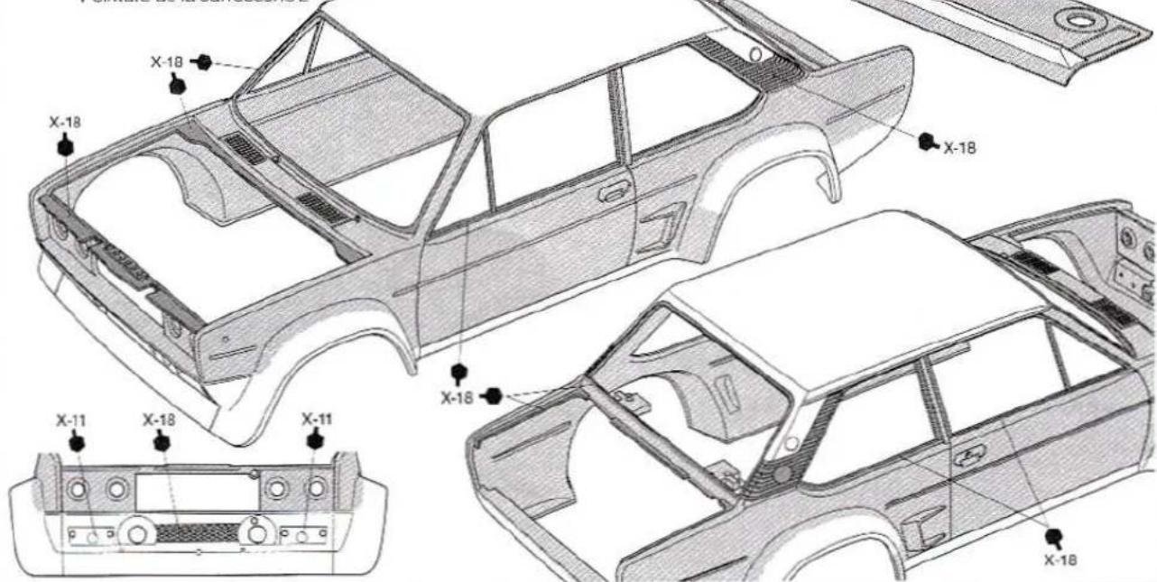 TAMIYA Fiat 131 Abarth Rally Olio Fiat - DSSB-1 - 17