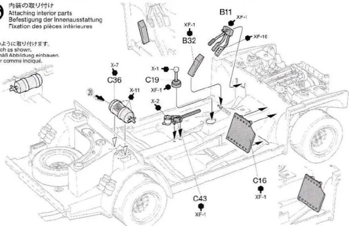 TAMIYA Fiat 131 Abarth Rally Olio Fiat - E1-10 - 10