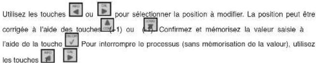 Ebro PHT 830 - Pour configurer la température fixe, procédez comme suit : - 1
