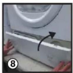 HOOVER HLE C8TGS - To clean the condenser - 10