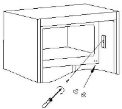 HOOVER HOOT1S45FWHK - Reversing the inner doors - 5