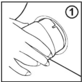 HOOVER HLE V8LGS - Installation of the exhaust hose - 1