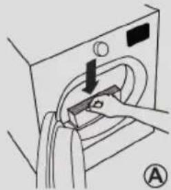 HOOVER NDE H8A2TSEXSS - Pour nettoyer les filtres à peluches - 16