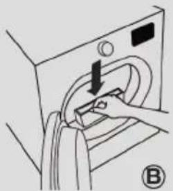 HOOVER NDE H8A2TSEXSS - So reinigen Sie die Flusensiebe - 15